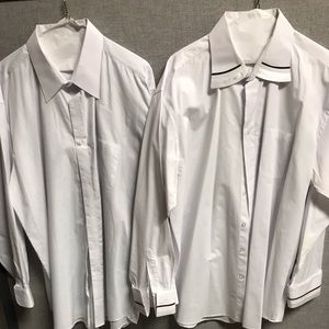 white dress shirts. Fratello ,Daniel Ellison